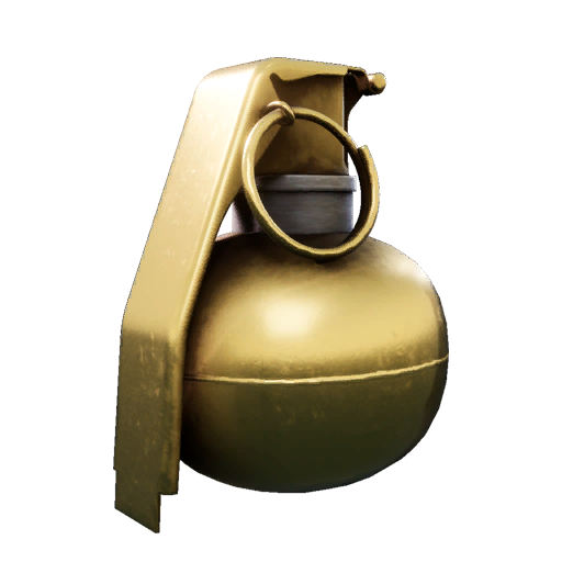 Gold Frag Grenade